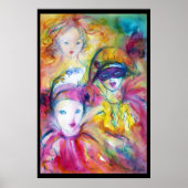 ARLECCHINO PIERO EN COLOMBINA POSTER (Voorkant)