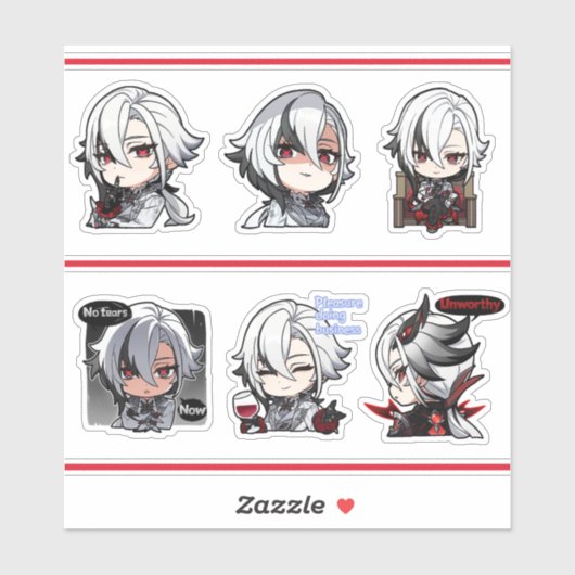 Arlecchino Stickers (Vel)