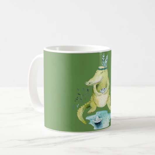 Arlena de Alligator Koffiemok (Voorkant links)