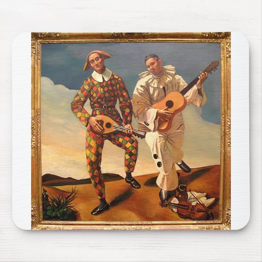 Arlequin et Pierrot Muismat (Voorkant)