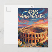 Arles Amphitheater Frankrijk Briefkaart (Voorkant / Achterkant)