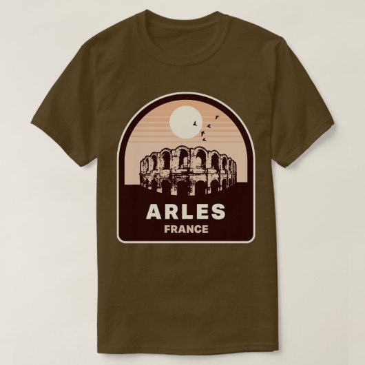 Arles France T-shirt (Design voorkant)