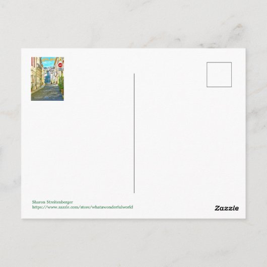 Arles, Frankrijk Briefkaart (Achterkant)