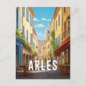 Arles - Frankrijk - illustratie Briefkaart (Voorkant)