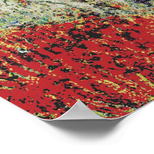 arles - gemodificeerde van gogh poster (Hoek)