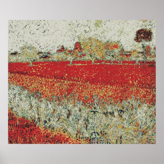 arles - gemodificeerde van gogh poster (Voorkant)