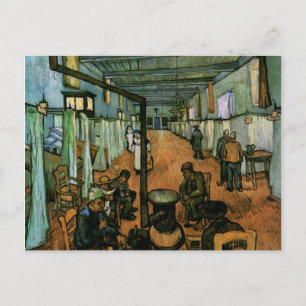 Arles Hospital Ward, Vincent van Gogh Briefkaart