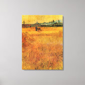 Arles: Uitzicht van Wheat Fields door Vincent van Canvas Afdruk (Voorkant)