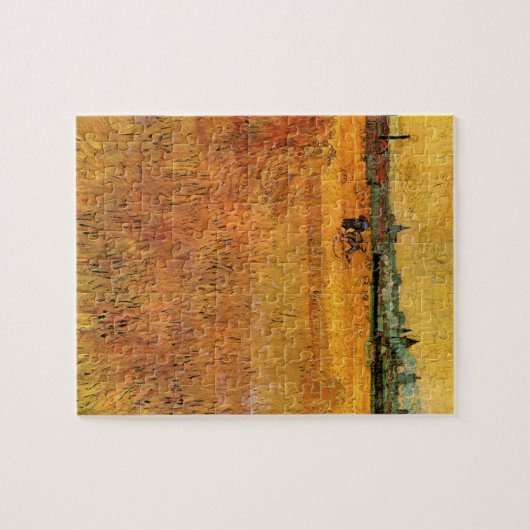 Arles: Uitzicht van Wheat Fields door Vincent van  Legpuzzel (Horizontaal)