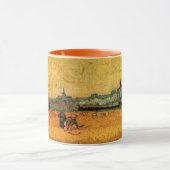 Arles: Uitzicht van Wheat Fields door Vincent van Mok (Midden)