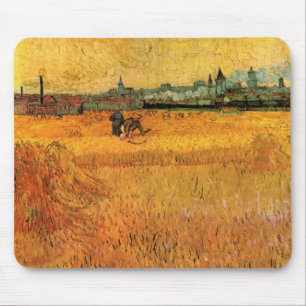 Arles: Uitzicht van Wheat Fields door Vincent van Muismat