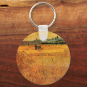 Arles: Uitzicht van Wheat Fields door Vincent van Sleutelhanger (Voorkant)