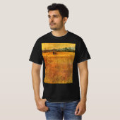 Arles: Uitzicht van Wheat Fields door Vincent van  T-shirt (Voorkant volledig)