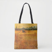 Arles: Uitzicht van Wheat Fields door Vincent van  Tote Bag (Voorkant)