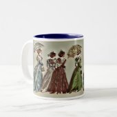 Arlesiaanse mug tweekleurige koffiemok (Voorkant links)