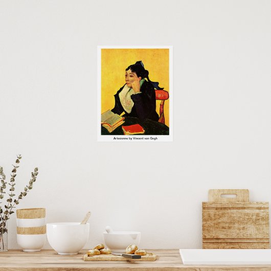 Arlesienne van Vincent van Gogh Poster (Keuken)