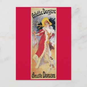 Arlette Dorgere, 1904 Art Nouveau Briefkaart