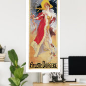Arlette Dorgere, 1904 Art Nouveau Poster (Thuiskantoor)