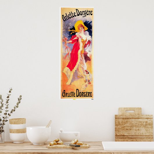 Arlette Dorgere 1904 ~  Poster (Keuken)