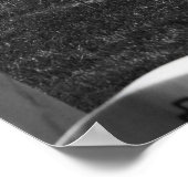 Arlington B&W-vlag Kleur Poster (Hoek)