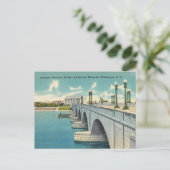 Arlington Bridge, Lincoln Memorial, Washington D.C Briefkaart (Staand voorkant)