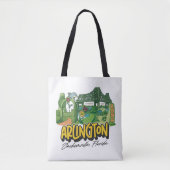 Arlington Buurt Canvas tas (Voorkant)