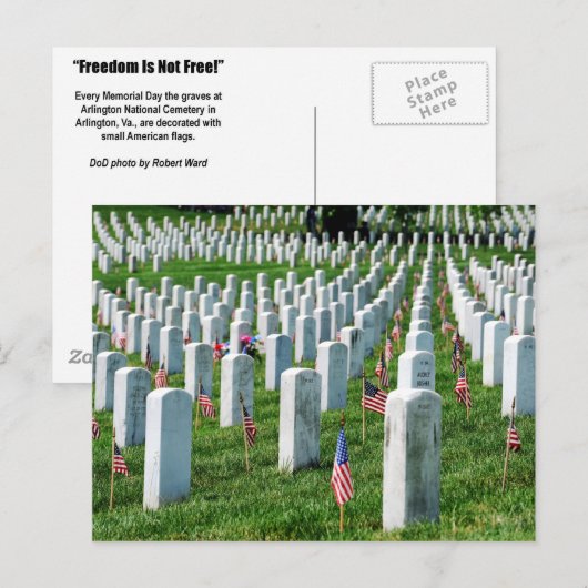 Arlington Cemetery Briefkaart (Voorkant / Achterkant)