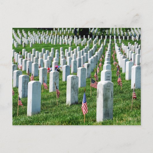 Arlington Cemetery Briefkaart (Voorkant)