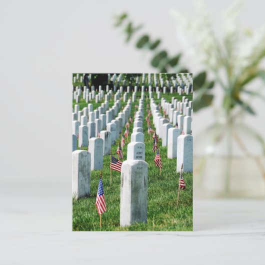 Arlington Cemetery Briefkaart (Staand voorkant)
