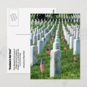 Arlington Cemetery Briefkaart (Voorkant / Achterkant)
