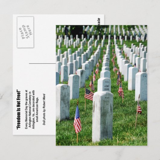 Arlington Cemetery Briefkaart (Voorkant / Achterkant)
