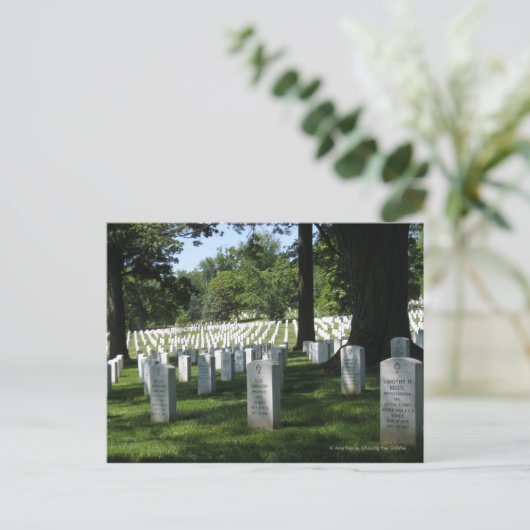 Arlington Cemetery Briefkaart (Staand voorkant)