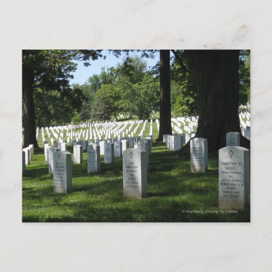 Arlington Cemetery Briefkaart (Voorkant)