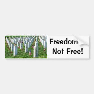 Arlington Cemetery Bumpersticker