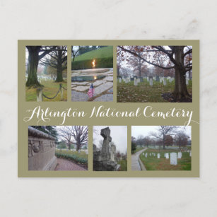 Arlington Cemetery Collage Briefkaart