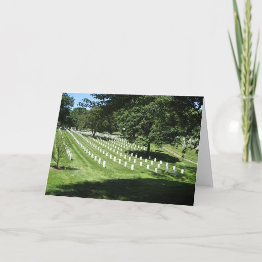 Arlington Cemetery Kaart (Voorkant)