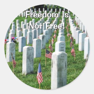Arlington Cemetery Ronde Sticker