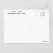 Arlington Cemetry Briefkaart (Achterkant)