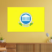 Arlington County vlag Canvas Afdruk (Insitu (Woonkamer))