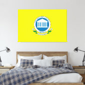 Arlington County vlag Canvas Afdruk (Insitu (Slaapkamer))