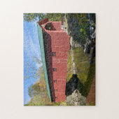Arlington Covered Bridge in Vermont Legpuzzel (Verticaal)