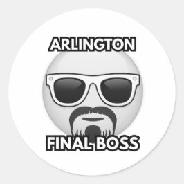 Arlington Eindbaas Cool Emoji Sticker