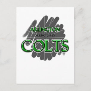 Arlington High School Colts - Arlington, TX Briefkaart
