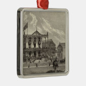 Arlington House, Ocean Grove, NJ Metalen Ornament (Rechts)