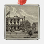 Arlington House, Ocean Grove, NJ Metalen Ornament (Voorkant)