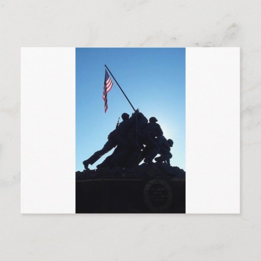 Arlington Iwo Jima Briefkaart (Voorkant)