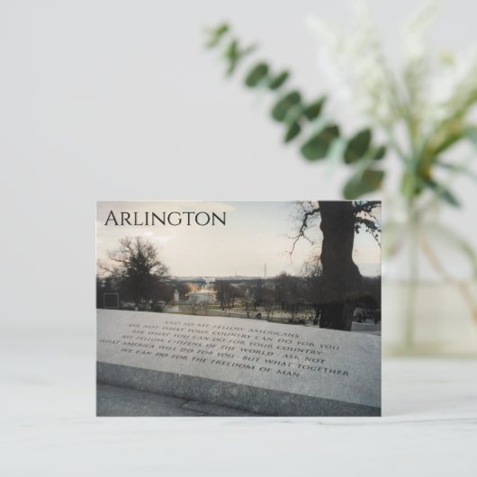 arlington jfk briefkaart (Staand voorkant)