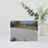 arlington jfk herdenkingsrand briefkaart (Staand voorkant)