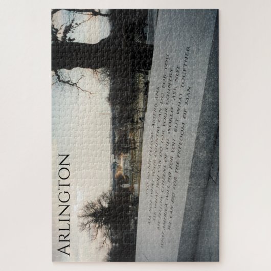 arlington jfk legpuzzel (Verticaal)