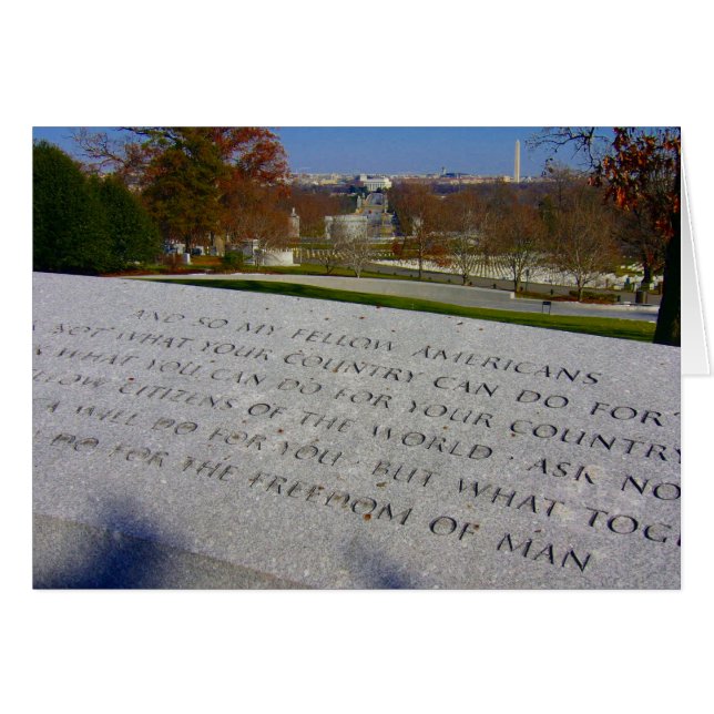 arlington jfk memorial (Voorkant Horizontaal)